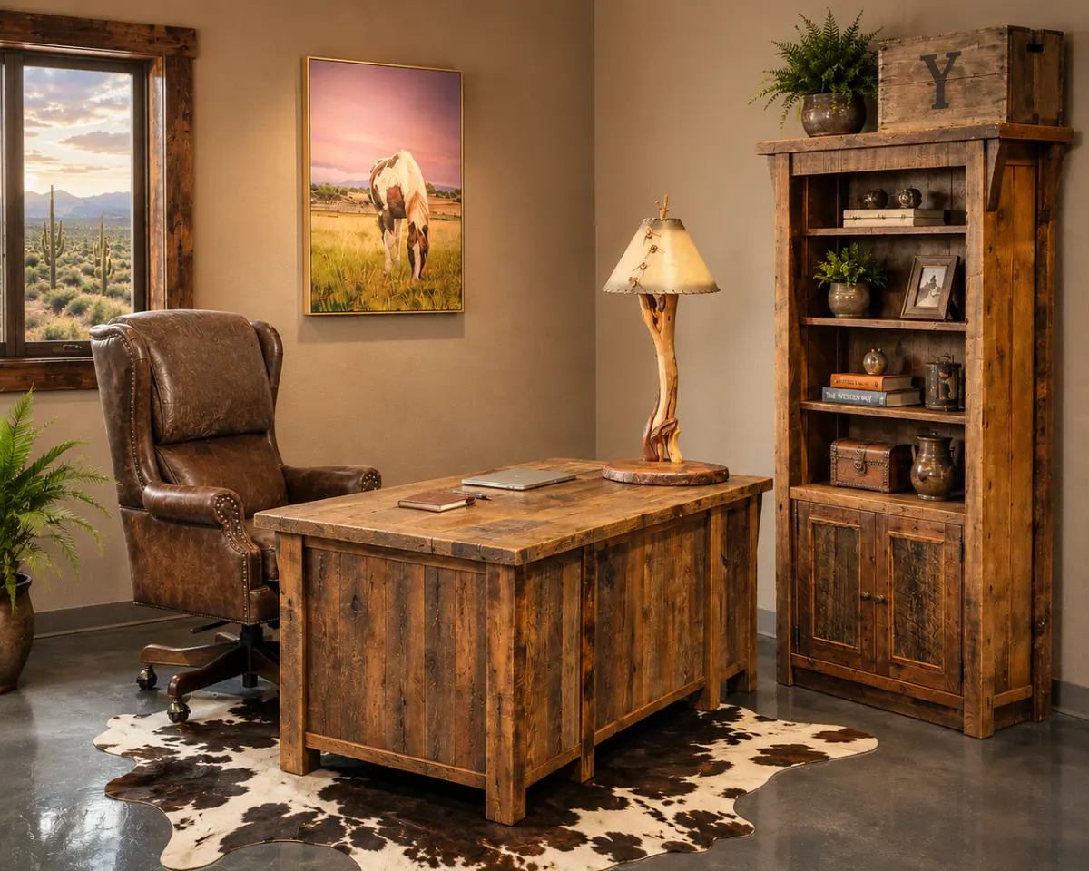 Office furniture by Wild West Interior, Scottsdale